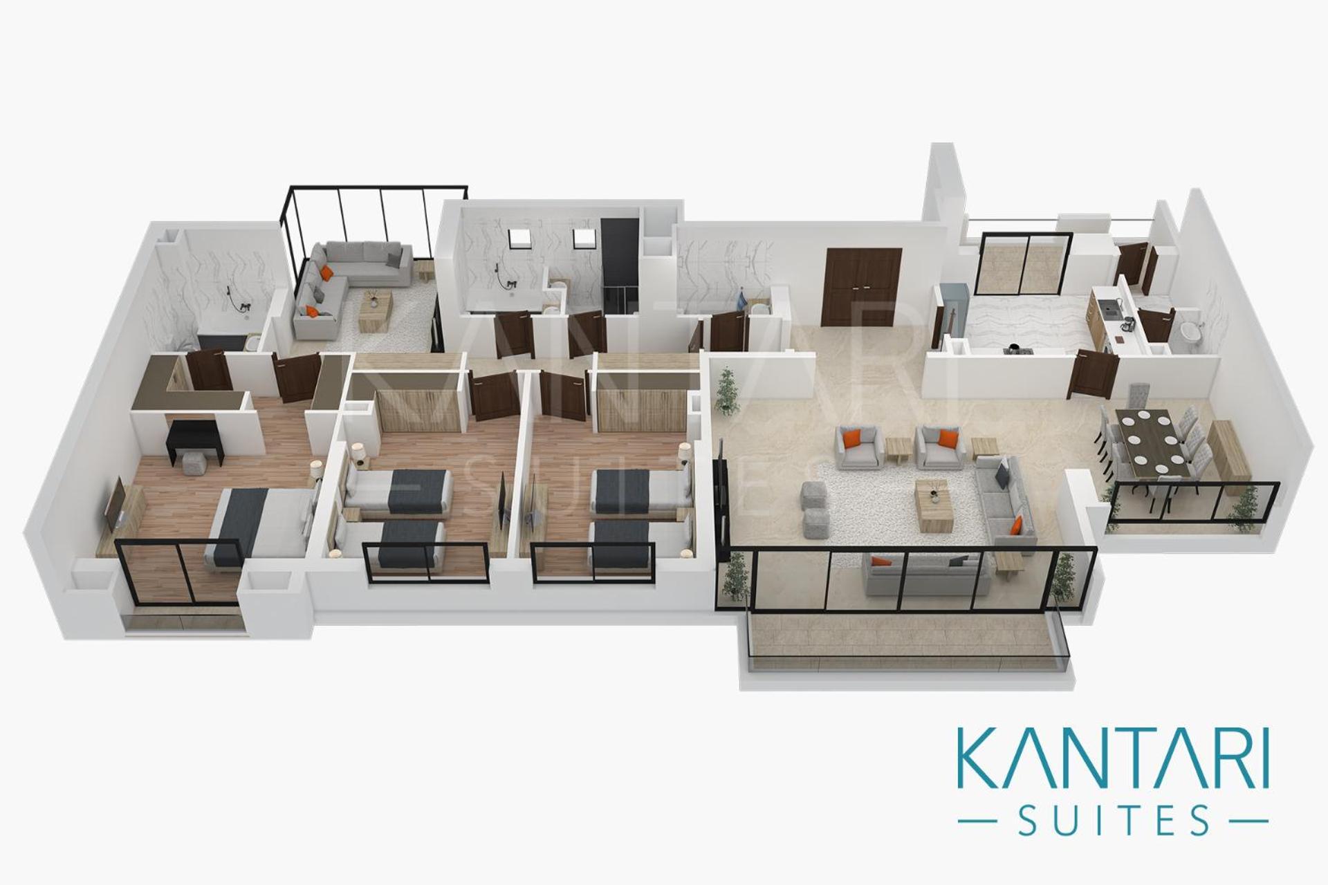 Kantari Suites Beyrouth Extérieur photo