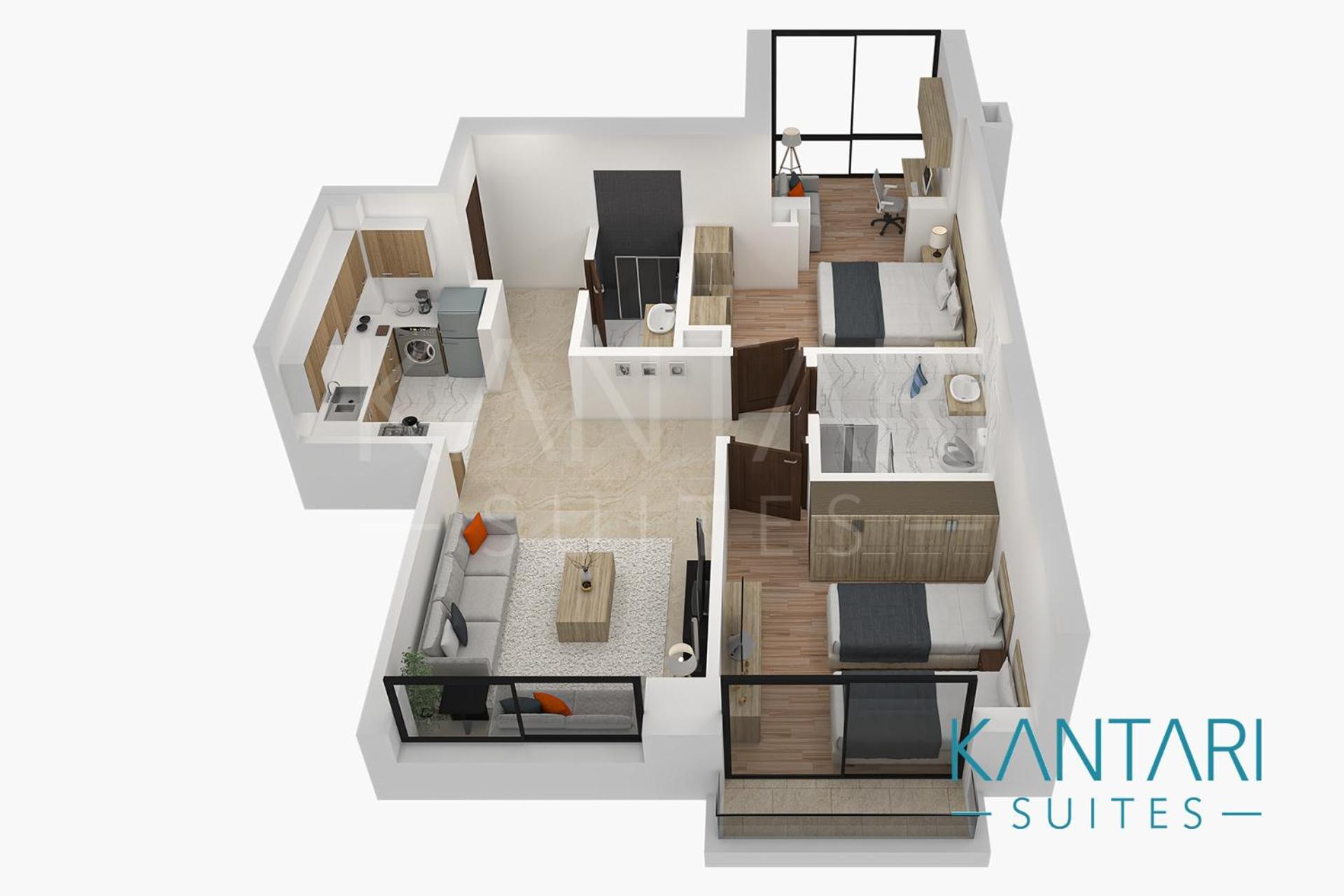 Kantari Suites Beyrouth Extérieur photo