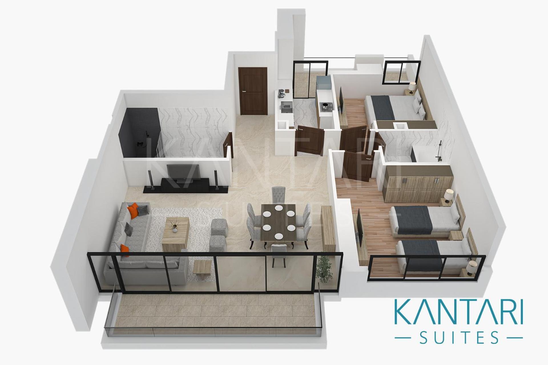 Kantari Suites Beyrouth Extérieur photo
