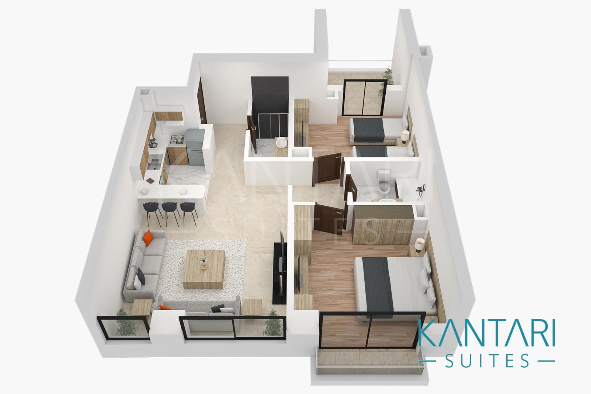 Kantari Suites Beyrouth Extérieur photo